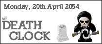 My Death Prediction from The Death Clock